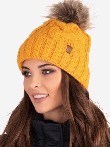 Bonnet '7014 Set' Vivisence en jaune