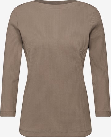 STREET ONE Shirt in Braun: Vorderseite
