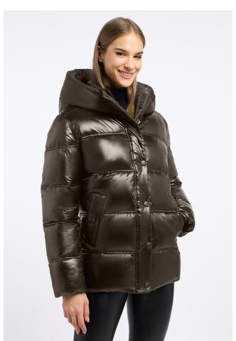 Frieda & Freddies Winter Jacket in Brown: front