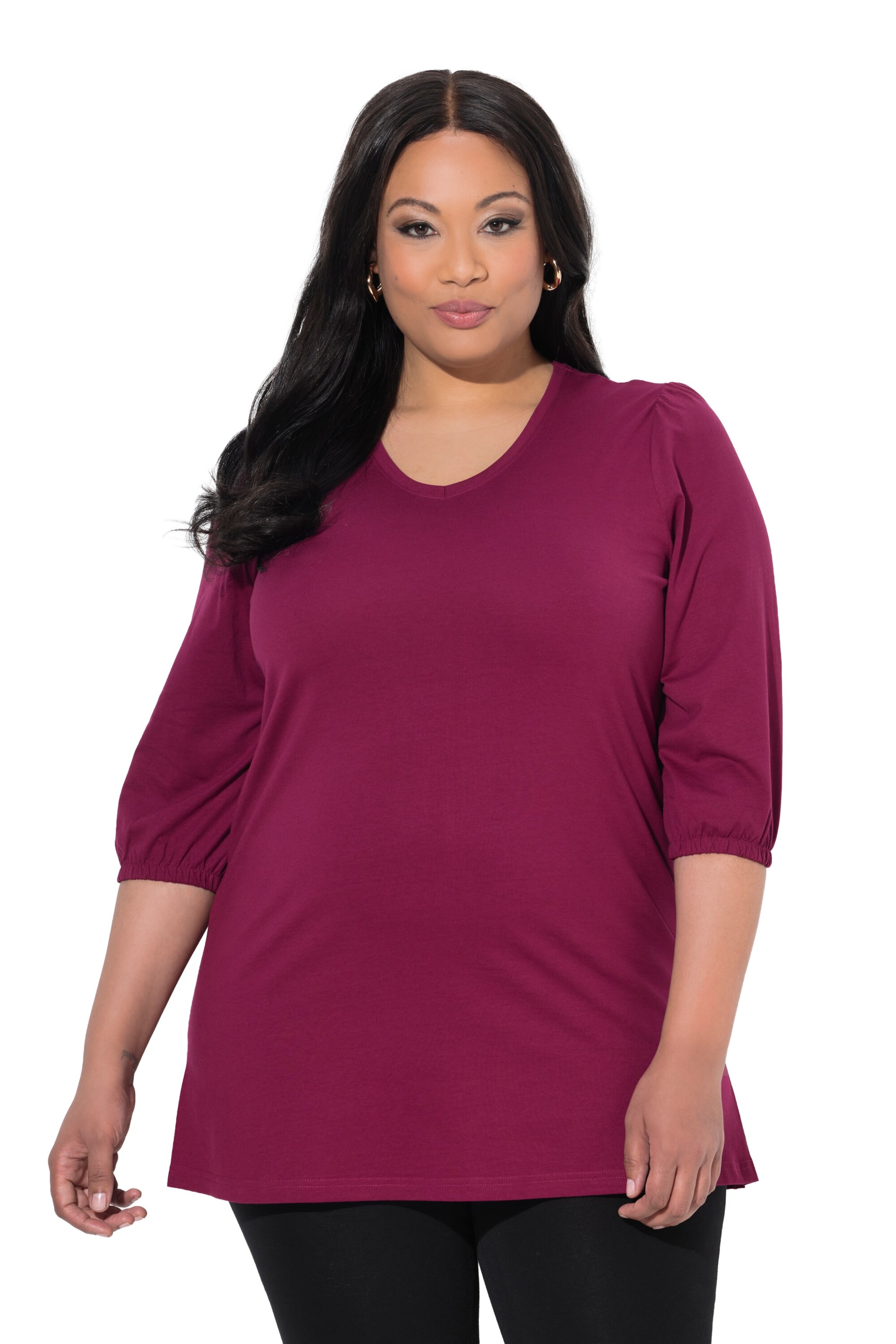 Ulla Popken Shirt in Red: front
