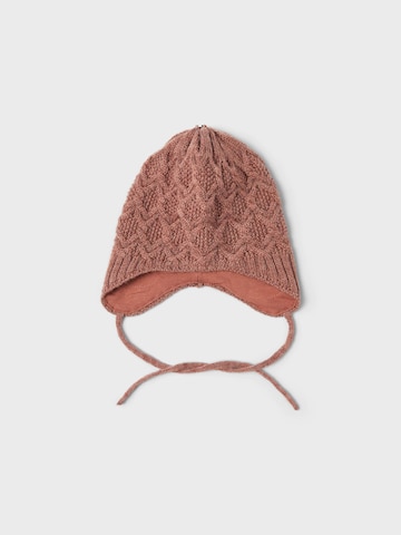 Bonnet NAME IT en marron