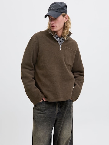 JACK & JONES - Jersey en marrón: frente