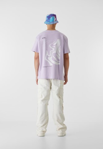 T-Shirt 'Chaos' Lost Youth en violet