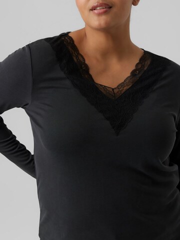 T-shirt 'PHINE' Vero Moda Curve en noir