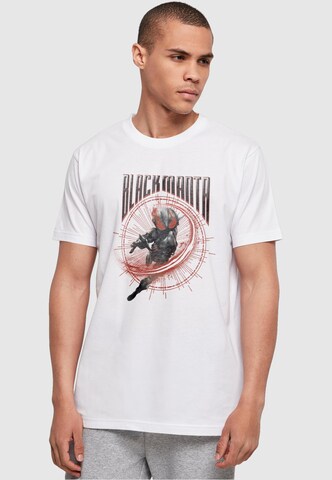 ABSOLUTE CULT T-Shirt 'Aquaman - Manta' in Weiß: predná strana