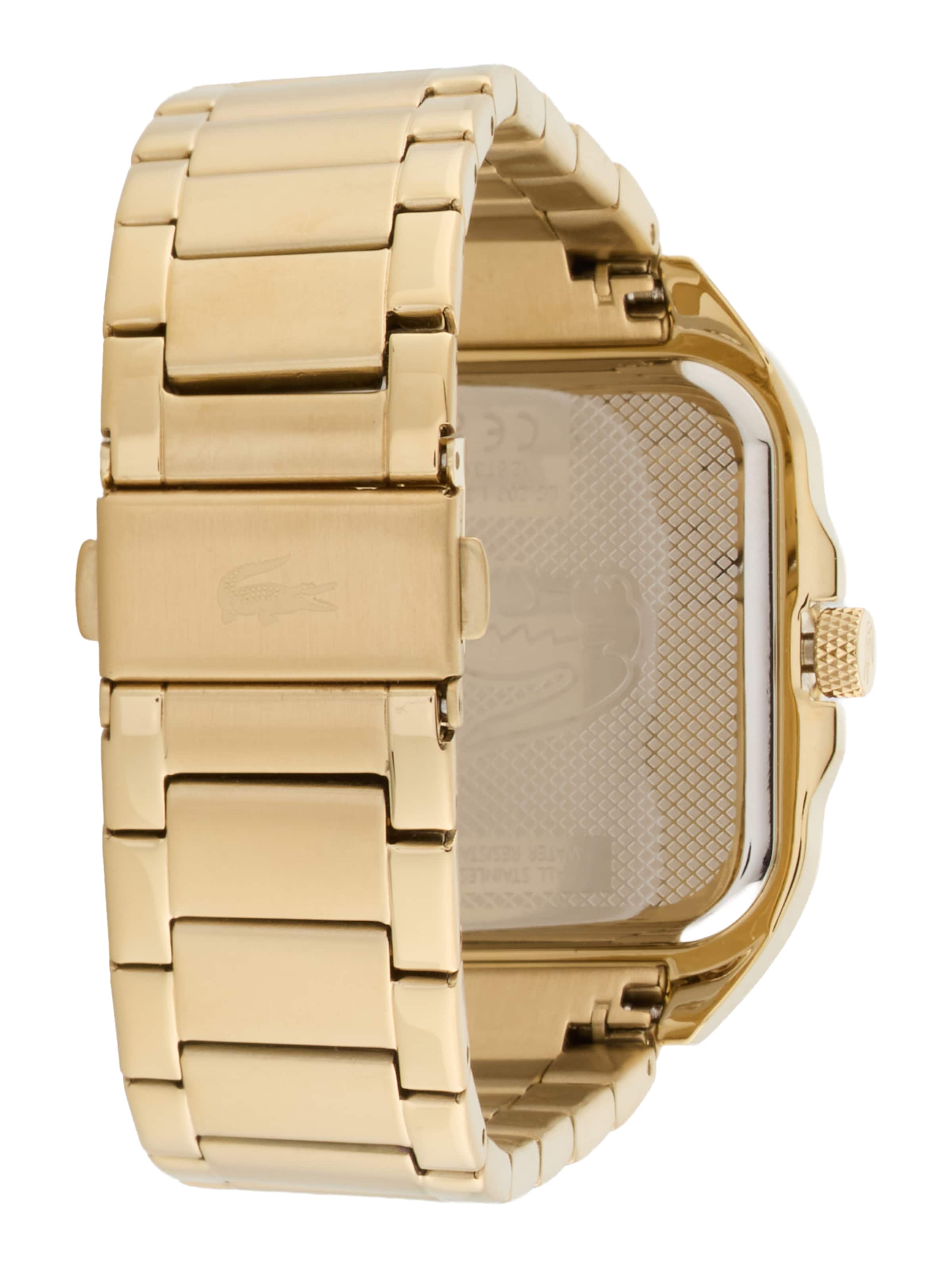 Montre à affichage analogique '12.12 UP' LACOSTE en or