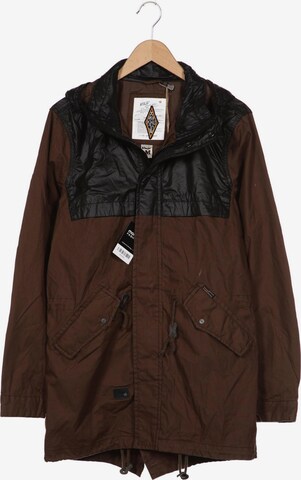 khujo Jacket & Coat in M in Brown: front