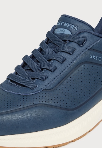 SKECHERS Sneakers laag 'ARCH FIT UNO - RELAXING ON AIR' in Blauw