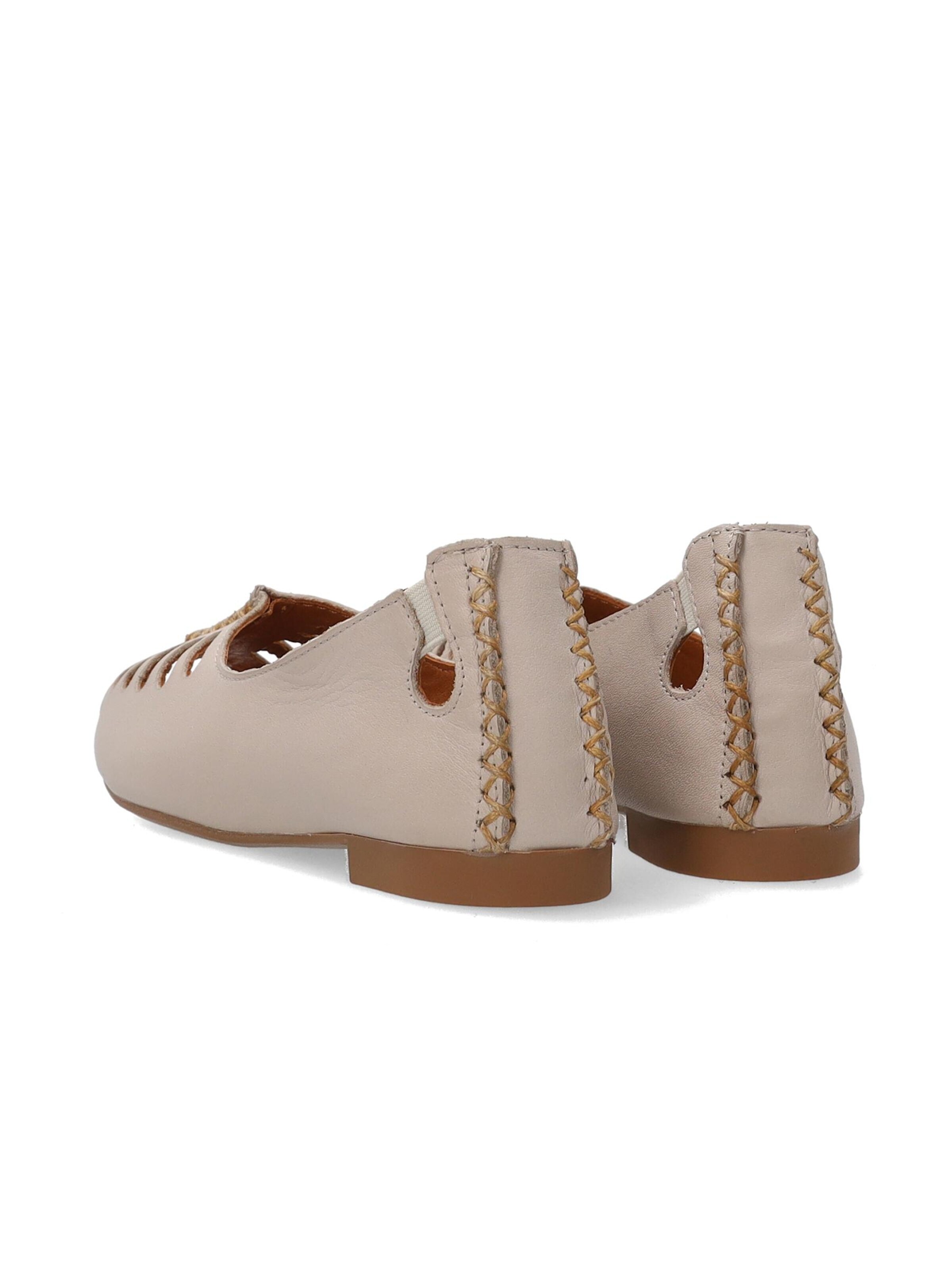 VENEZIA Ballet Flats in Beige