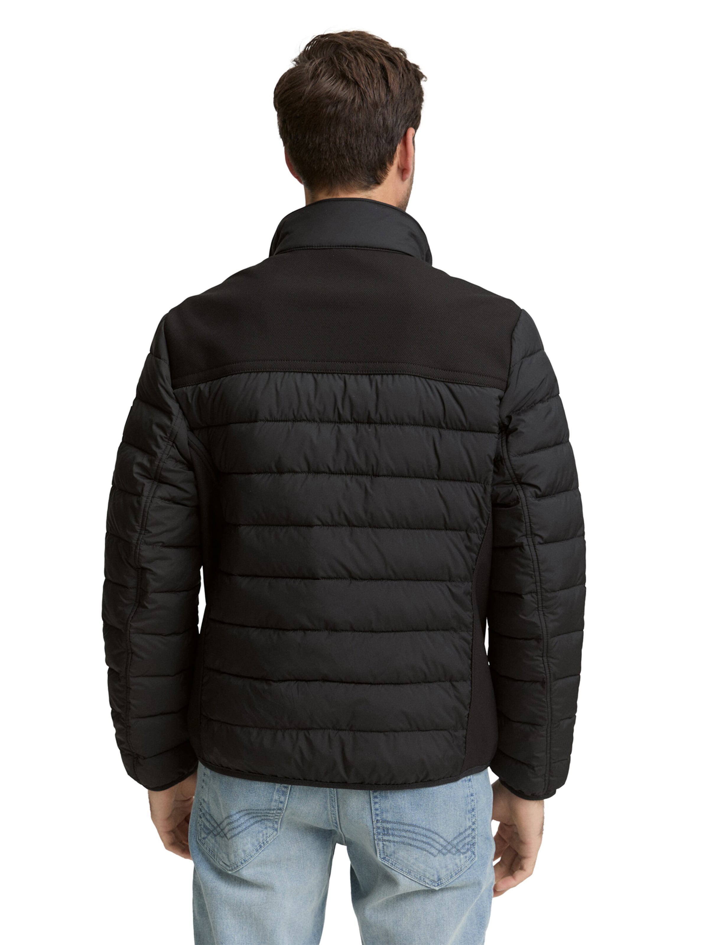 Geacă de primăvară-toamnă de la TOM TAILOR pe negru