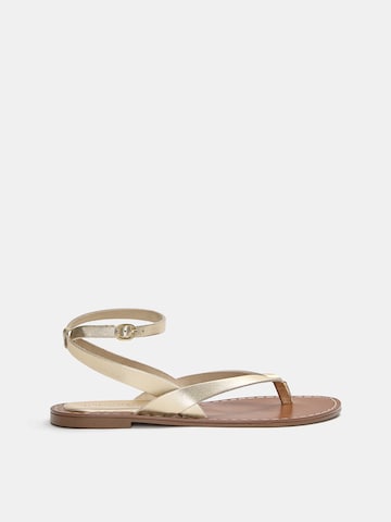 Infradito di Pull&Bear in oro