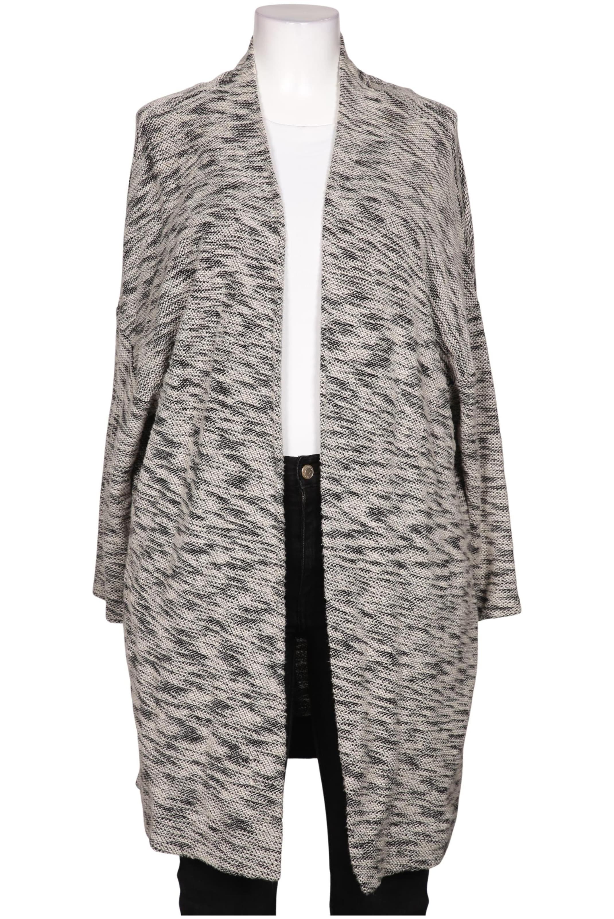 OPUS Strickjacke XL in Grau: Vorderseite