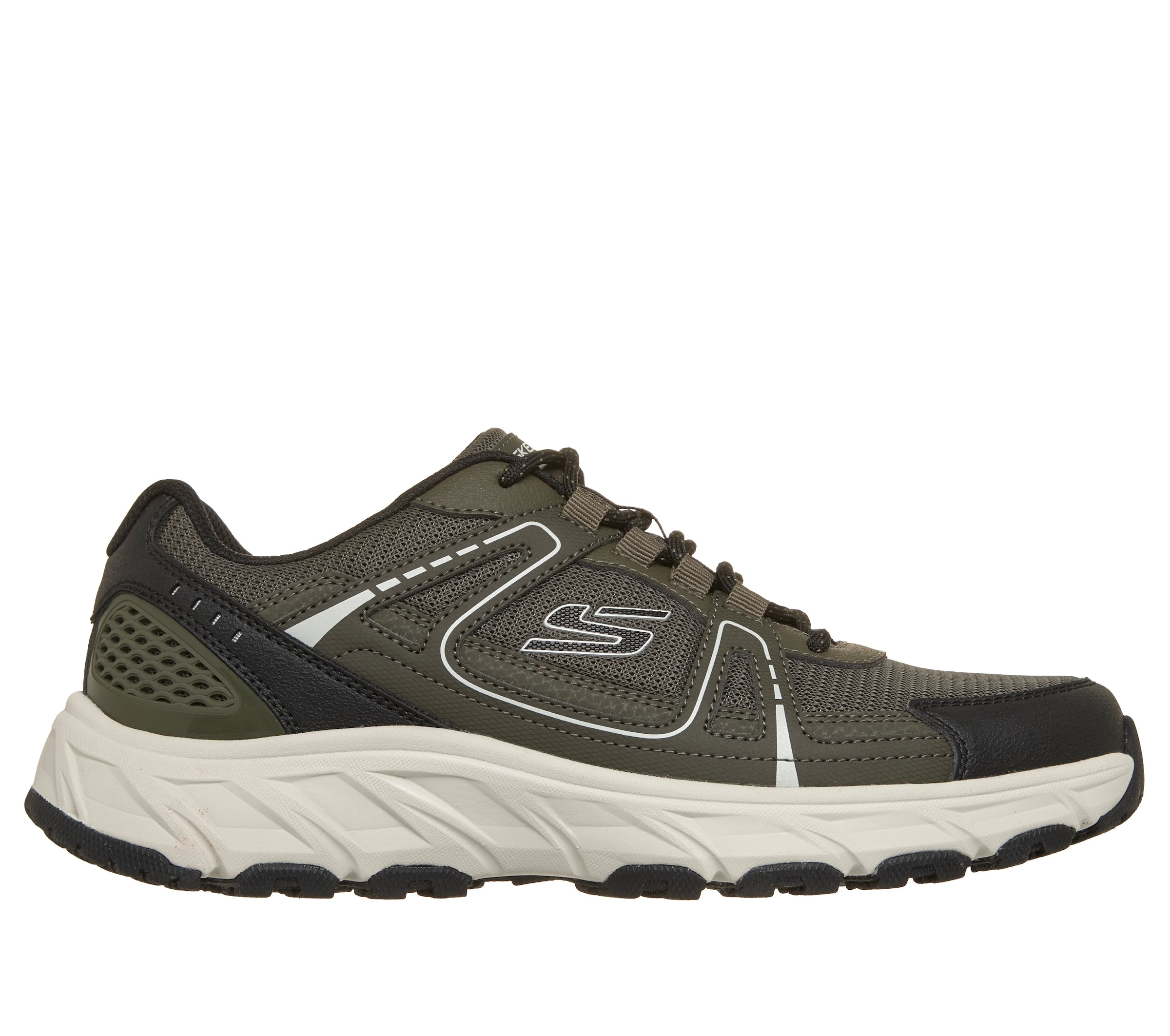 SKECHERS Poolsaabas 'Hillcrest 2.0 - Sabbaday Falls', värv roheline
