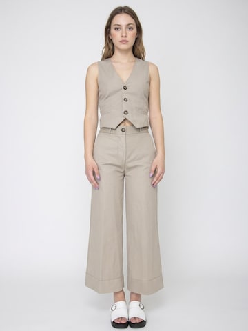 Alessia Santi Baggy Hose‌‌‌‌‌‌‌ in Beige: Vorderseite