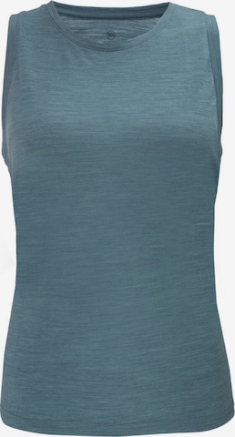 Gipfelglück Sports Top in Blue: front