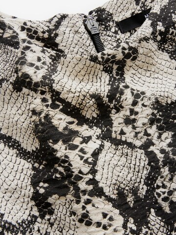 Next Jurk 'Drapierung' in Beige
