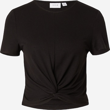 Maglietta 'VIMOONEY' di VILA in nero: frontale