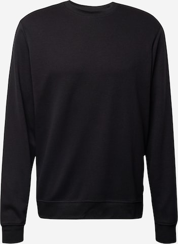 BURTON MENSWEAR LONDON Sweatshirt in Black: front