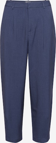 Pantalon à pince 'KA Merle' Kaffe en bleu : devant