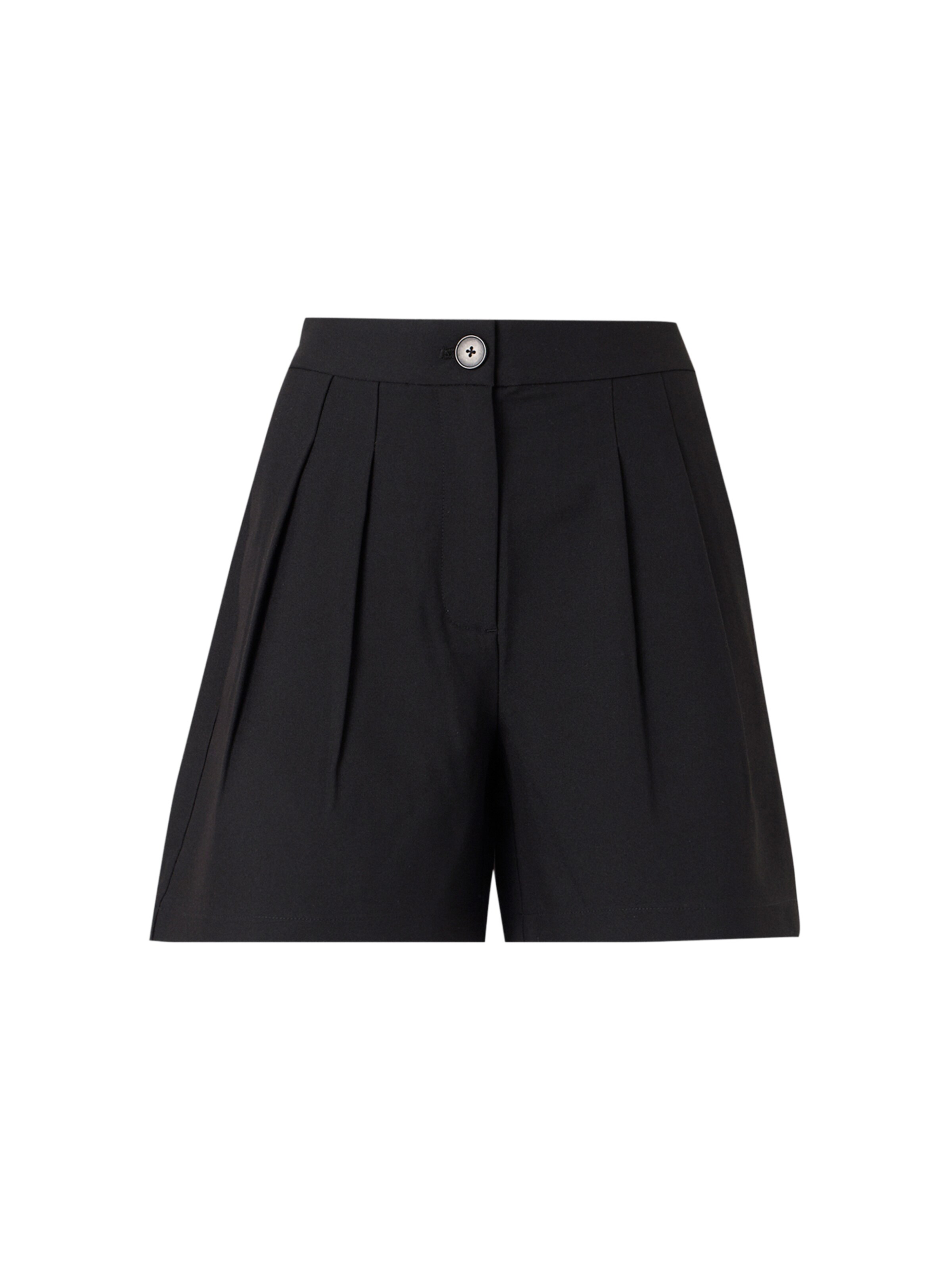 PIECES - Pantalón plisado 'PCBosella' en negro: frente