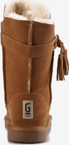 Gooce Snow Boots 'Bangle' in Brown