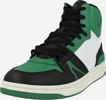 Sneaker înalt 'L001 223 2 Sma' de la LACOSTE pe verde: față