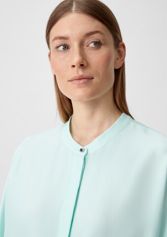 COMMA Bluse in Blau