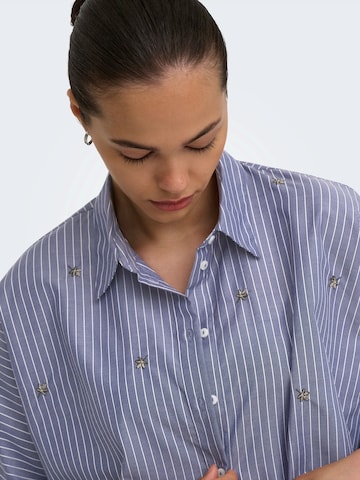 ONLY - Blusa 'ONLNew Lina Grace' en azul