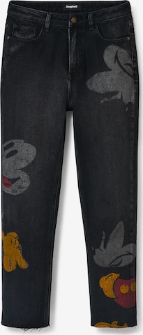 Desigual Regular Jeans in Zwart: voorkant