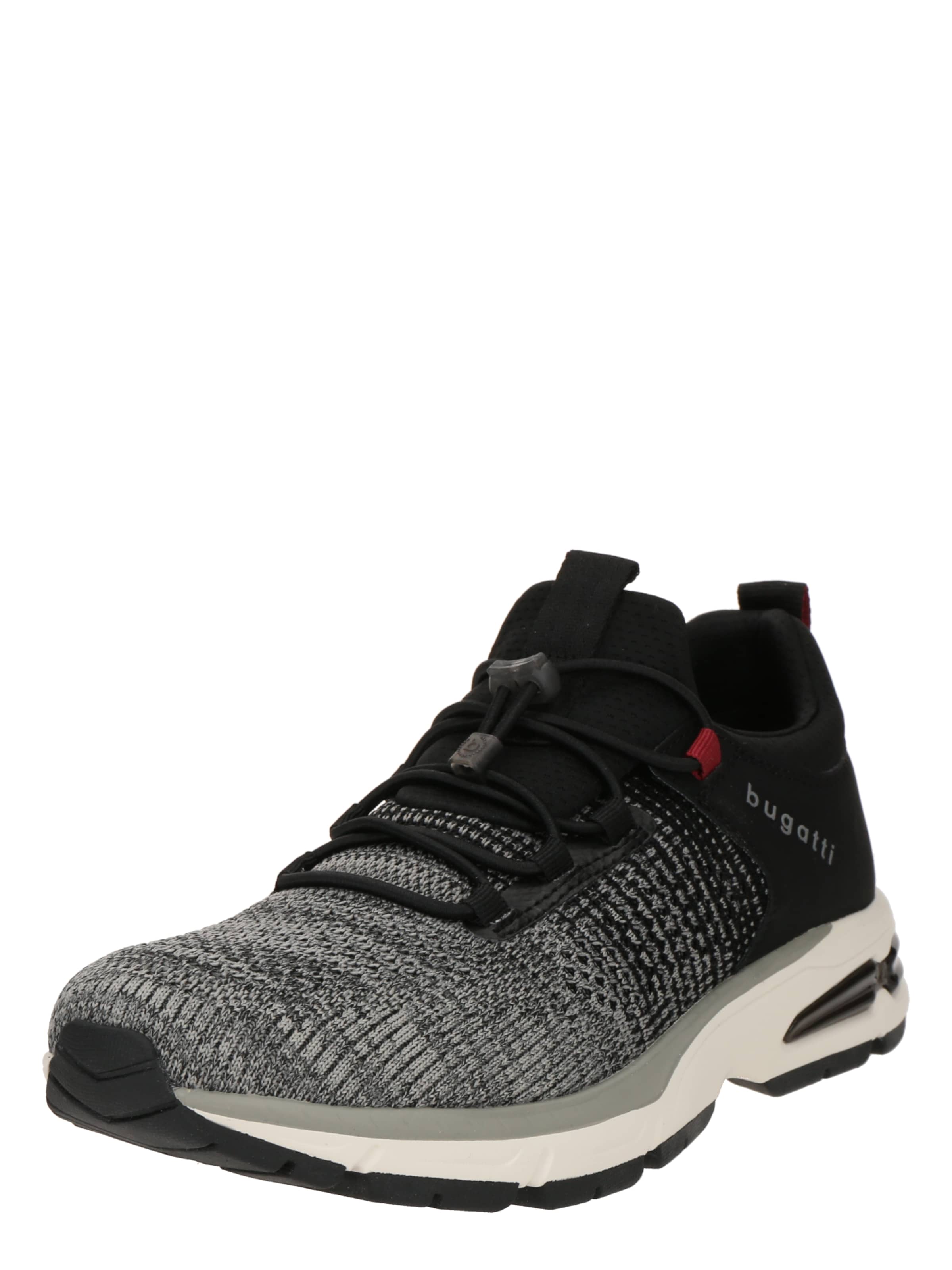 melns bugatti Zemie brīvā laika apavi: no priekšpuses