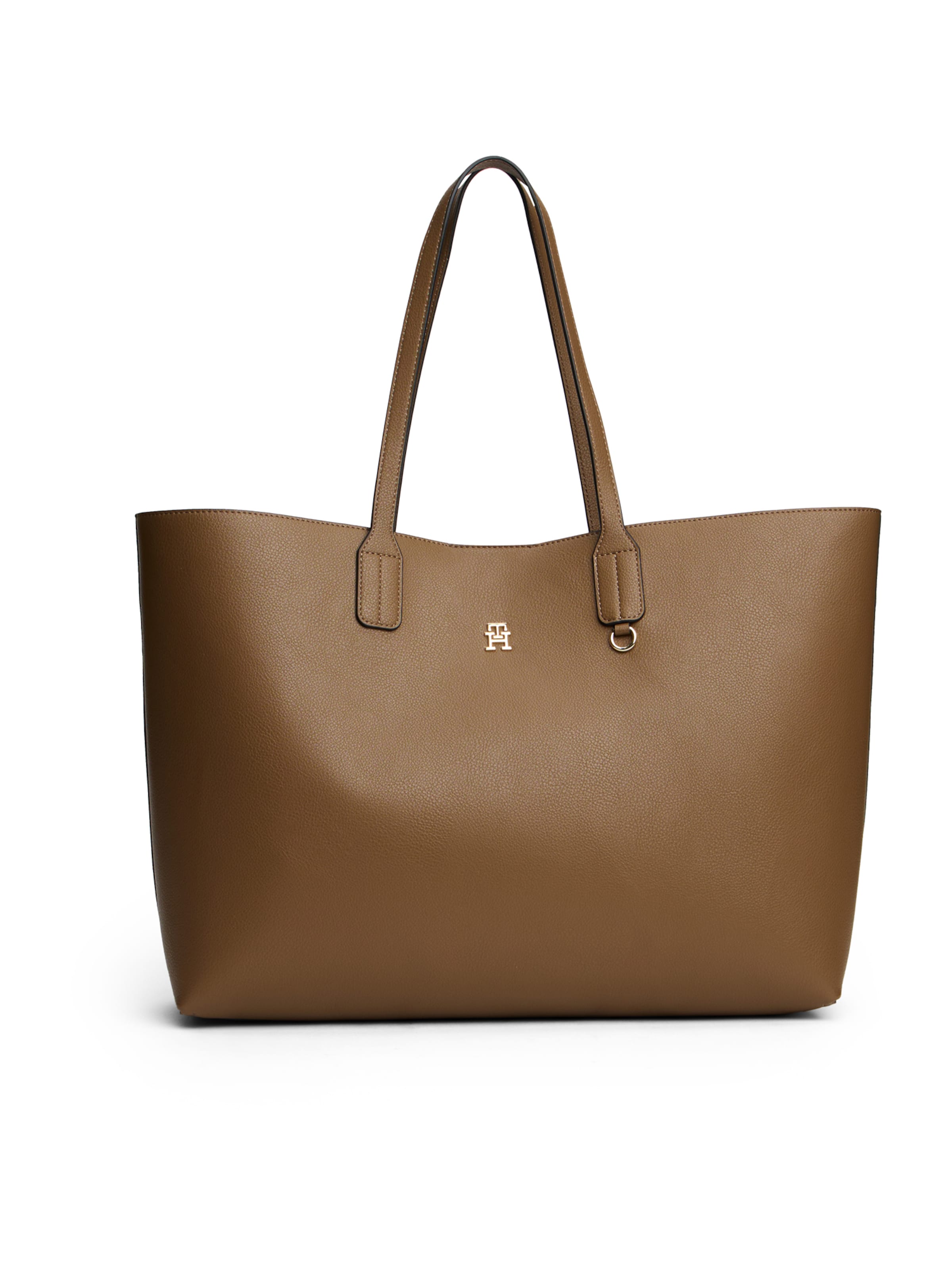 TOMMY HILFIGER Nakupovalna torba | zelena barva: sprednja stran