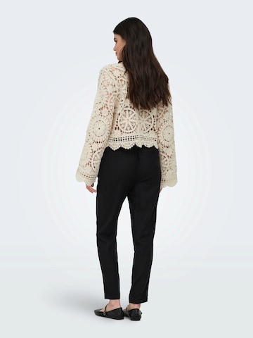 ONLY Pletena jopa 'ONLWATERLY' | bež barva