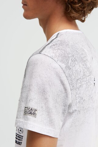 CAMP DAVID Shirt in White