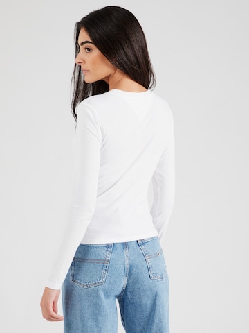 Tommy Jeans Футболка 'ESSENTIAL' в Белый