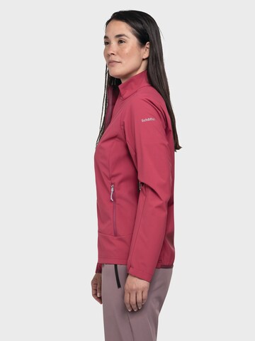 Veste outdoor ' Hiking Softshell Jacke ' Schöffel en rouge
