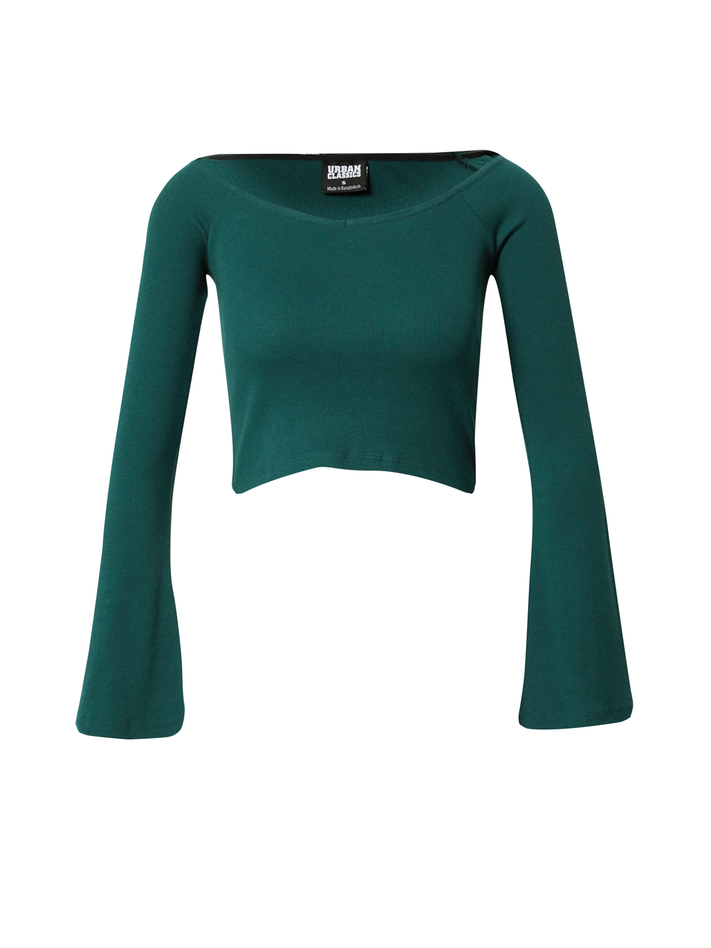 Maglietta di Urban Classics in verde: frontale