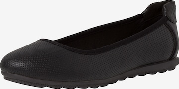 s.Oliver Ballet Flats in Black: front