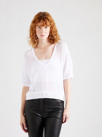 IRO Shirt in White: front