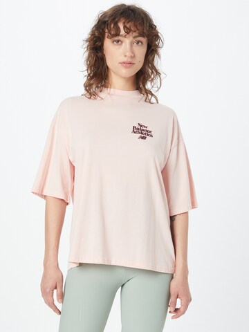 new balance T-Shirt in Pink: predná strana