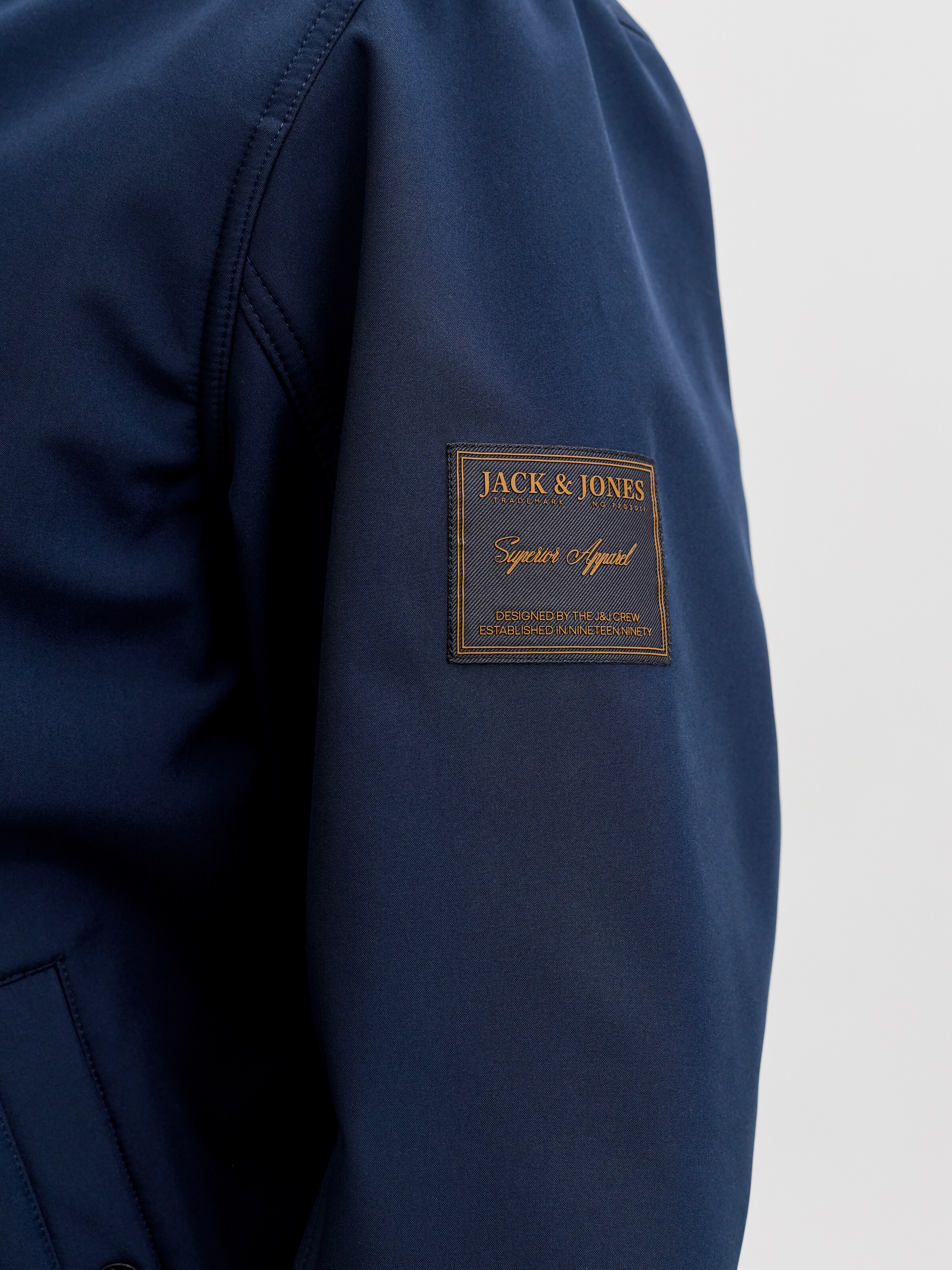 Veste mi-saison 'JJEPARKER' Jack & Jones Plus en bleu