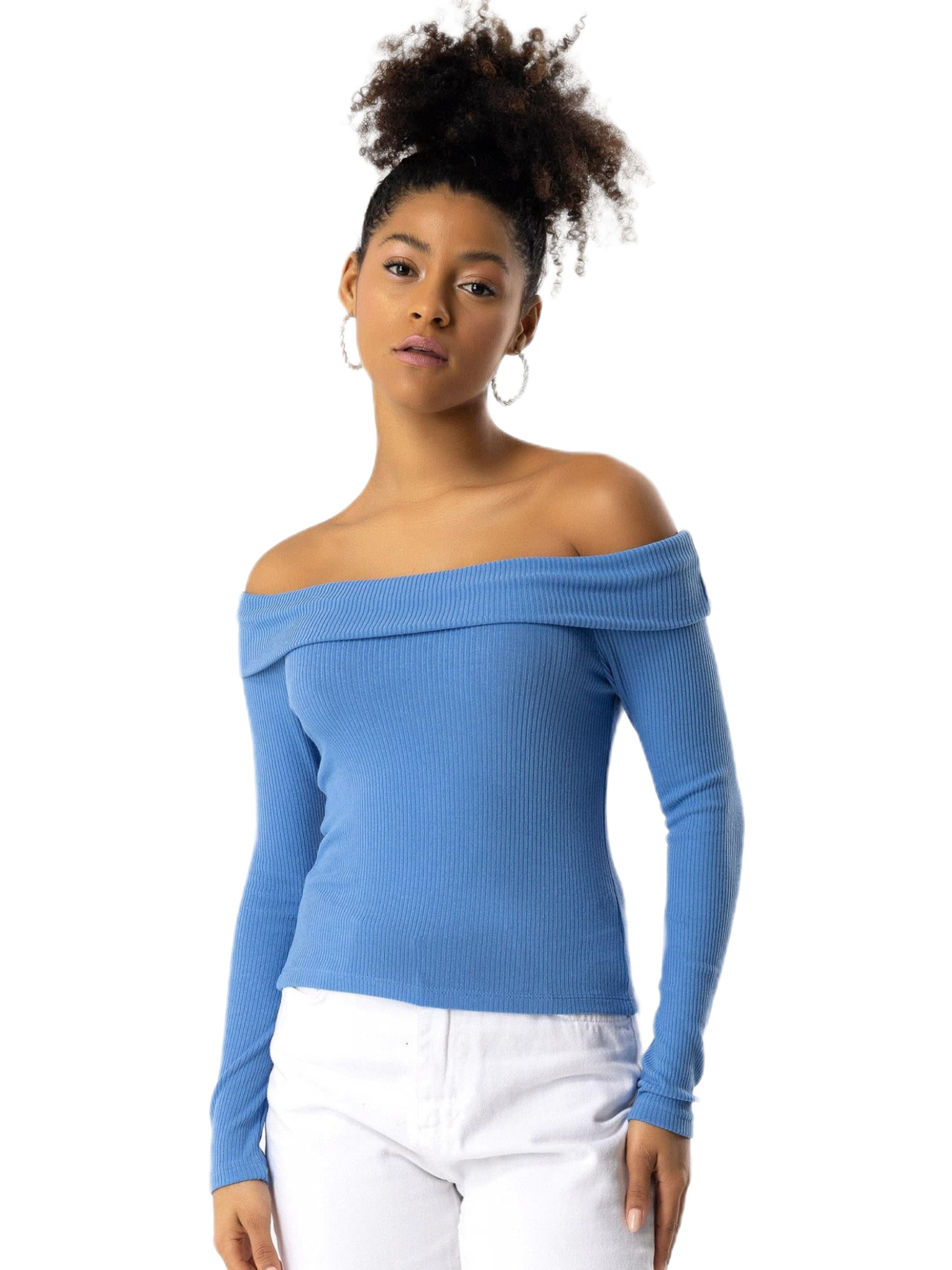 No Matter What Shirt in Blau: Vorderseite