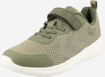 Hummel Sneakers 'Actus' in Groen: voorkant