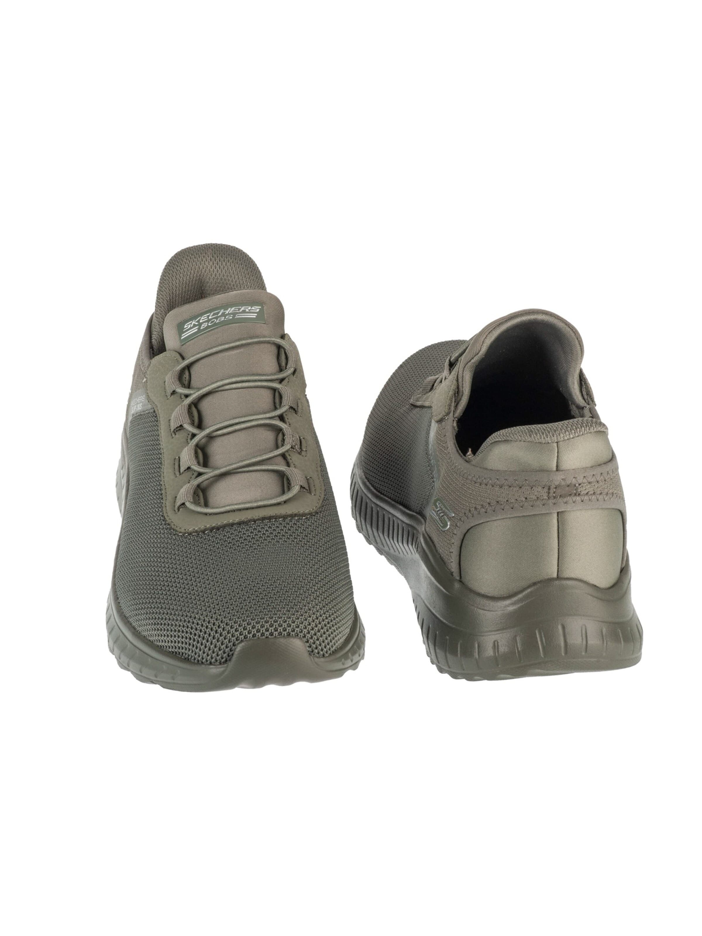SKECHERS Slip-ons in Groen