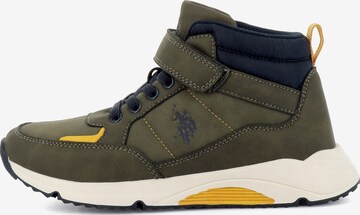 Baskets 'Jordy' US POLO ASSN. en vert : devant