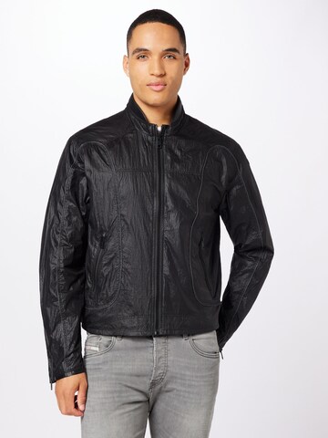 DIESEL Between-Season Jacket 'BLINKID' in Black: front