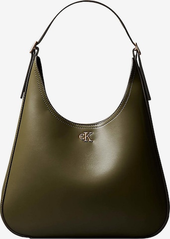 Calvin Klein Shoulder bag in Green: front