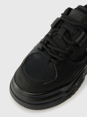 BUFFALO Låg sneaker 'ORBIT' i svart