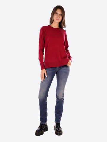 Yes Zee Sweater 'Maglia' in Red