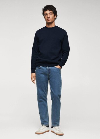 MANGO MAN Sweatshirt 'Nola' in Blau