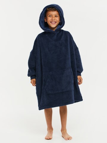 Threadboys Bathrobe 'Jamie' in Blue: front